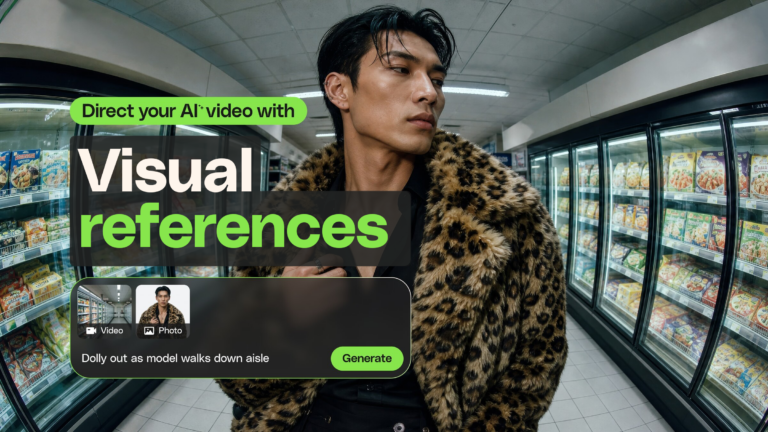 Introducing visual references: create more consistent AI videos